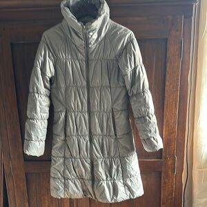 Women's Gray Puffer Coat